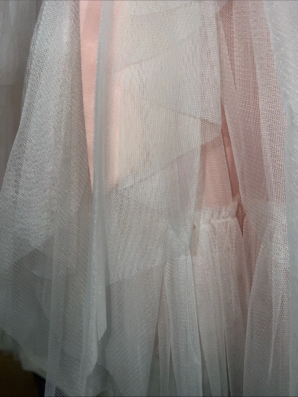 American Princess Flower Girl Dress  Blush Pink & Gold
